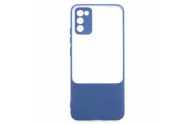 Чехол для моб. телефона DENGOS Matte Bng для Samsung Galaxy A02s (A025) (light blue) (DG-TPU-BNG-08) - Фото