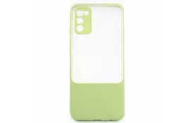 Чехол для моб. телефона DENGOS Matte Bng для Samsung Galaxy A02s (A025) (olive) (DG-TPU-BNG-09) - Фото