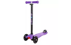 Скутер Micro Maxi Black Purple T (MM0019) - Фото