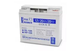 Батарея к ИБП Full Energy 12В 20Ач (FEL-1220) - Фото