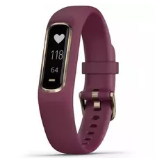 Фитнес браслет Garmin vivosmart 4, Merlot/Rose Gold, S/M (010-01995-21)