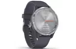 Смарт-часы Garmin vivomove 3S, Silver, Granite Blue, Silicone (010-02238-20)