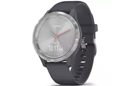 Смарт-часы Garmin vivomove 3S, Silver, Granite Blue, Silicone (010-02238-20) - Фото