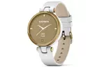 Смарт-часы Garmin Lily, LightGold, White, Leather (010-02384-B3)