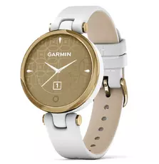 Смарт-часы Garmin Lily, LightGold, White, Leather (010-02384-B3)