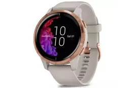 Смарт-часы Garmin Venu, Light Sand/Rose Gold (010-02173-23) - Фото