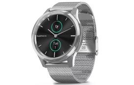 Смарт-годинник Garmin vivomove Luxe, S/E EU, Silver, Milanese (010-02241-23) - Фото