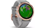 Смарт-часы Garmin fenix 6S Sapphire Rose Gold, Gray Band (010-02159-21)