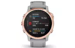 Смарт-часы Garmin fenix 6S Sapphire Rose Gold, Gray Band (010-02159-21)