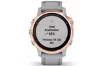 Смарт-часы Garmin fenix 6S Sapphire Rose Gold, Gray Band (010-02159-21)