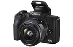 Цифровой фотоаппарат Canon EOS M50 Mk2+15-45 IS STM Kit Black+сумка SB130+SD16GB (4728C058)