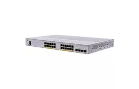Комутатор мережевий Cisco CBS350-24P-4X-EU - Фото