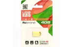USB флеш накопитель Mibrand 4GB lynx Gold USB 2.0 (MI2.0/LY4M2G)