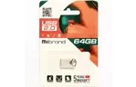 USB флэш-накопитель Mibrand 32GB Hawk Silver USB 2.0 (MI2.0/HA32M1S)