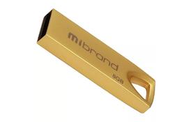 USB флеш накопичувач Mibrand 8GB Puma Gold USB 2.0 (MI2.0/PU8U1G) - Фото