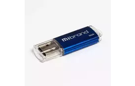 USB флэш-накопитель Mibrand 64GB Cougar Blue USB 2.0 (MI2.0/CU64P1U) - Фото