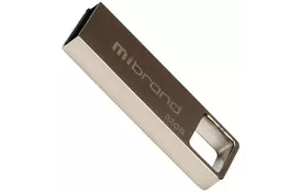 USB флеш накопичувач Mibrand 64GB Shark Silver USB 2.0 (MI2.0/SH64U4S) - Фото