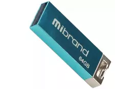 USB флеш накопичувач Mibrand 64GB Сhameleon Light Blue USB 2.0 (MI2.0/CH64U6LU) - Фото