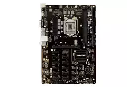 Biostar Материнська плата TB360-BTC PRO 3.0 s1151 H370 2xDDR4 HDMI D-Sub ATX - Фото