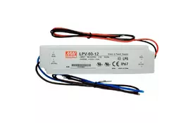 Блок живлення для систем відеоспостереження MeanWell LPV-60-12 - Фото