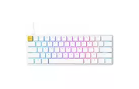 Клавіатура Glorious GMMK Compact White (GLO-GMMK-COM-BRN-W) - Фото