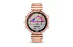 Смарт-часы Garmin fenix 5S Plus, Sapphire, White с Rose Gold-tone Metal Ban (010-01987-11)