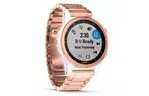 Смарт-часы Garmin fenix 5S Plus, Sapphire, White с Rose Gold-tone Metal Ban (010-01987-11)