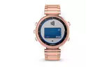 Смарт-часы Garmin fenix 5S Plus, Sapphire, White с Rose Gold-tone Metal Ban (010-01987-11)