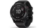 Смарт-часы Garmin fenix 6, Pro и Sapphire editions, Black with Black Band, G (010-02158-02)