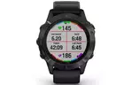 Смарт-часы Garmin fenix 6, Pro и Sapphire editions, Black with Black Band, G (010-02158-02)