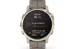 Смарт-часы Garmin fenix 6S Pro Solar, Light Gold with Shale Gray Suede Band, G (010-02409-26)