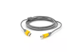 Кабель для принтера USB 2.0 AM/BM 1.5m Merlion (YT-AM/BM-1.5GY) - Фото