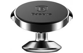 Автотримач для телефона Baseus Small Ears Series Vertical Magnetic Bracket Black (SUER-F01) - Фото