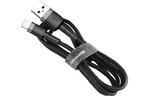 Дата-кабель Baseus Cafule USB-Lightning, 2A, 3м Black/Grey (CALKLF-RG1)