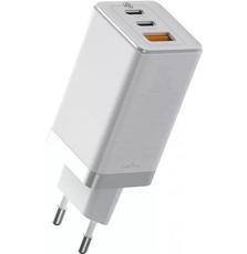 Зарядное устройство Baseus GaN2 Pro QC 2C+U 65W EU White (CCGAN2P-B02)