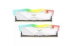Модуль памяти для компьютера DDR4 16GB (2x8GB) 3600 MHz T-Force Delta White RGB Team (TF4D416G3600HC18JDC01)
