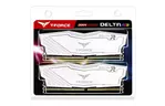 Модуль памяти для компьютера DDR4 16GB (2x8GB) 3600 MHz T-Force Delta White RGB Team (TF4D416G3600HC18JDC01)