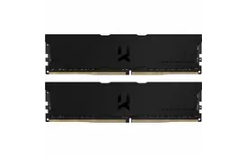 Модуль памяти для компьютера DDR4 32GB (2x16GB) 3600 MHz Iridium Pro Deep Black Goodram - Фото