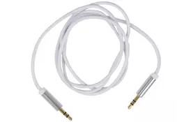 Кабель мультимедийный Ultra 3.5 мм - 3.5 мм 1 м White (UC73-0100 white) - Фото