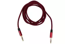 Кабель мультимедийный Ultra 3.5 мм - 3.5 мм 1 м Red (UC74-0100 red) - Фото