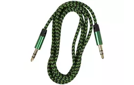 Кабель мультимедийный Ultra 3.5 мм - 3.5 мм 1 м Green (UC74-0100 green) - Фото