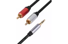 Кабель мультимедийный Ultra 3.5 мм — 2xRCA 5 м (UC103-0500) - Фото