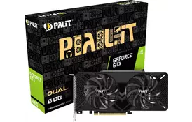 Відеокарта Palit GeForce GTX 1660 Dual (NE51660018J9-1161C) - Фото