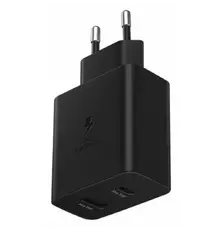 Зарядное устройство для Samsung 35W Wall Charger Duo Black (EP-TA220NBEGRU)
