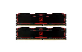 Модуль пам'яті для комп'ютера DDR4 16GB (2X8GB) 3200 MHz IRDM X Black Goodram (IR-X3200D464L16SA/16GDC) - Фото