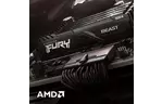 Модуль памяти для компьютера DDR4 32GB (2x16GB) 3600 MHz Fury Beast Black Kingston Fury (ex.HyperX) (KF436C18BBK2/32)