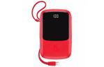 Батарея универсальная Baseus Q pow Digital Display 3A 10000mAh Red (PPQD-A09/676821)