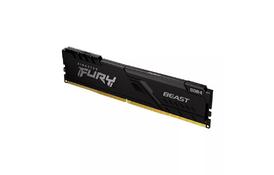 Модуль пам'яті для комп'ютера DDR4 4GB 3200 MHz Fury Beast Black Kingston Fury (ex.HyperX) (KF432C16BB/4) - Фото