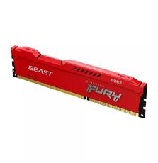Модуль памяти для компьютера DDR3 8GB 1600 MHz Fury Beast Red Kingston Fury (ex.HyperX) (KF316C10BR/8)