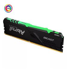 Модуль памяти для компьютера DDR4 16GB 3200 MHz Fury Beast RGB Kingston Fury (ex.HyperX) (KF432C16BB1A/16)